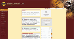 Desktop Screenshot of cdennard.com